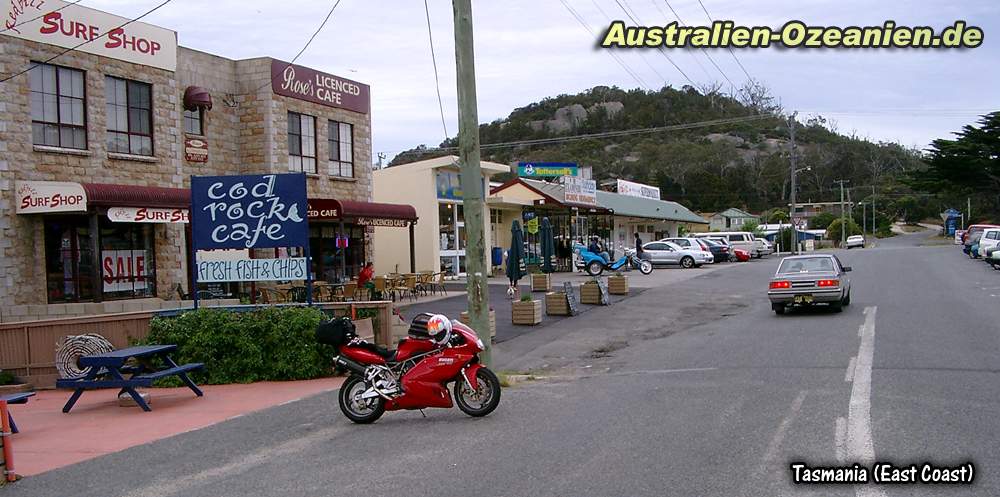 Bilder und Informationen Ostküste Tasmanien - Australien